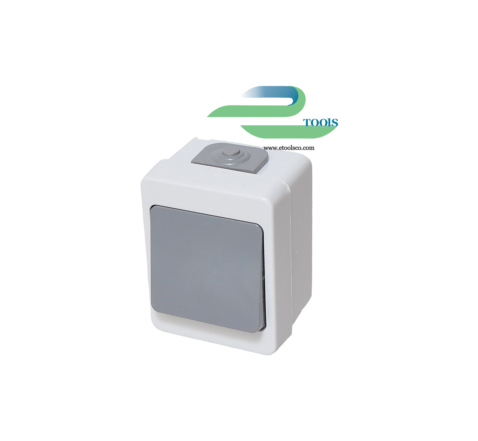 کلید تک پل بارانی پارت الکتریک مدل برکه